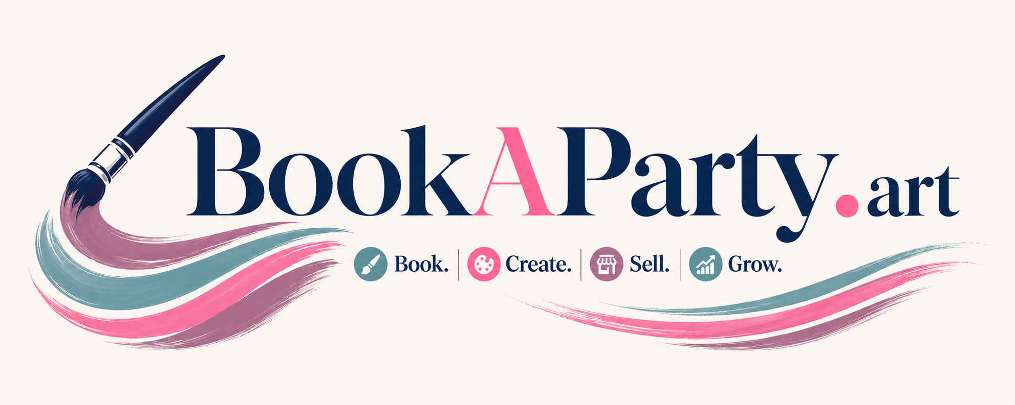 BookAParty.art — Book. Create. Sell. Grow.